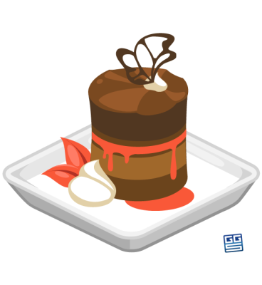 Goodgame Café (Kavárna) - Čokoládový dort